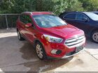 2017 Ford Escape Titanium Красный vin: 1FMCU0J93HUE94420