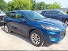 2020 Ford Escape Se Blue vin: 1FMCU9G63LUC53631