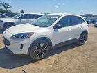 2022 Ford Escape Se White vin: 1FMCU9G65NUA12110