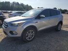 2017 Ford Escape Se Silver vin: 1FMCU9G91HUB08671