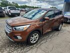 2017 Ford Escape Se Brown vin: 1FMCU9G91HUB67123