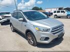 2018 Ford Escape Se Silver vin: 1FMCU9GD0JUA65404