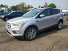 2017 Ford Escape Se Silver vin: 1FMCU9GD1HUC91946