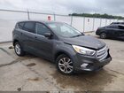 2017 Ford Escape Se Gray vin: 1FMCU9GD2HUC16771