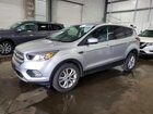 2019 Ford Escape Se Silver vin: 1FMCU9GD5KUB61000