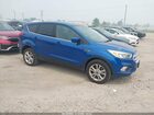 2019 Ford Escape Se Синий vin: 1FMCU9GD6KUA23398