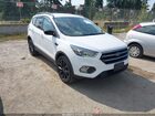 2018 Ford Escape Se White vin: 1FMCU9GD7JUB30331