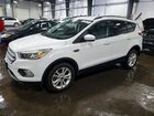 2018 Ford Escape Se White vin: 1FMCU9GD7JUB46979