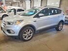 2018 Ford Escape Se Silver vin: 1FMCU9GD7JUB62213