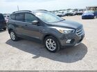 2018 Ford Escape Se Gray vin: 1FMCU9GD8JUD08537