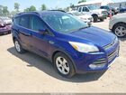 2016 Ford Escape Se Blue vin: 1FMCU9GX6GUB69060