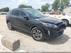 2021 Ford Escape Sel Black vin: 1FMCU9H63MUB04376