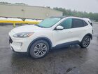 2020 Ford Escape Sel White vin: 1FMCU9H68LUC38167