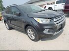 2018 Ford Escape Sel Gray vin: 1FMCU9HD0JUB23591