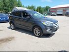 2018 Ford Escape Sel Серый vin: 1FMCU9HD6JUD53071