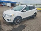 2018 Ford Escape Sel White vin: 1FMCU9HD9JUB27493