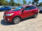 2017 Ford Escape Titanium Red vin: 1FMCU9J90HUD45662