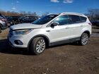 2017 Ford Escape Titanium White vin: 1FMCU9J94HUE18287