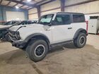 2023 Ford Bronco Base White vin: 1FMDE5CP1PLB66024