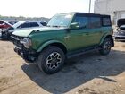 2023 Ford Bronco Base Зеленый vin: 1FMDE5DH5PLA99404