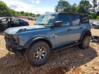 2021 Ford Bronco Base Синий vin: 1FMEE5DH3MLA76672