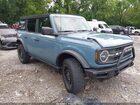 2021 Ford Bronco Black Diamond Blue vin: 1FMEE5DHXMLA67192