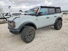 2022 Ford Bronco Base Gray vin: 1FMEE5DP3NLA89821
