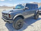 2022 Ford Bronco Base Gray vin: 1FMEE5DP4NLB30442