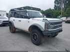 2022 Ford Bronco Badlands White vin: 1FMEE5DP4NLB69791