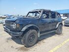 2023 Ford Bronco Base Black vin: 1FMEE5DP9PLB86556