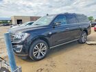 2021 Ford Expedition Max King Ranch Black vin: 1FMJK1PT6MEA88321