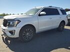 2019 Ford Expedition Limited White vin: 1FMJU1KT8KEA77237