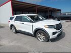 2020 Ford Explorer   White vin: 1FMSK7BH1LGC00844