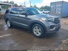 2022 Ford Explorer   Gray vin: 1FMSK7BH9NGC09908