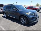 2022 Ford Explorer Xlt Blue vin: 1FMSK7DH0NGB67447