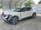 2020 Ford Explorer Xlt White vin: 1FMSK7DH2LGC07170