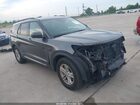 2020 Ford Explorer Xlt Gray vin: 1FMSK7DH2LGC27581