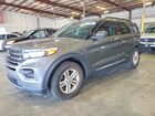 2022 Ford Explorer Xlt Gray vin: 1FMSK7DH5NGC09059