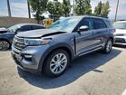 2022 Ford Explorer Xlt Gray vin: 1FMSK7DH6NGA69135