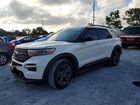 2023 Ford Explorer Xlt White vin: 1FMSK7DH6PGA13201