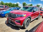 2020 Ford Explorer Xlt Red vin: 1FMSK7DH8LGC59628