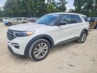 2023 Ford Explorer Xlt White vin: 1FMSK7DH8PGA88661
