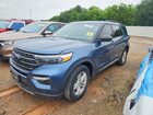 2020 Ford Explorer Xlt Blue vin: 1FMSK7DH9LGB35304