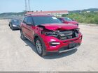 2020 Ford Explorer Xlt Red vin: 1FMSK7DH9LGC27867