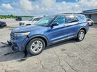 2021 Ford Explorer Xlt Blue vin: 1FMSK7DH9MGA77812