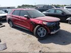 2021 Ford Explorer Xlt Red vin: 1FMSK7DH9MGC06325