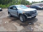 2023 Ford Explorer Xlt Silver vin: 1FMSK7DHXPGA05537