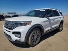 2021 Ford Explorer Limited White vin: 1FMSK7FH5MGA85502