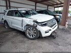 2021 Ford Explorer Limited White vin: 1FMSK7FH5MGB50798