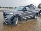 2023 Ford Explorer Xlt Серый vin: 1FMSK8DH1PGB58362